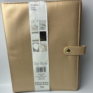 Recollections Gold Planner New with tag